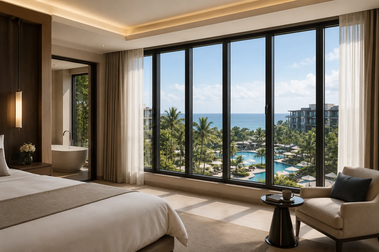 Hotel insulated window application