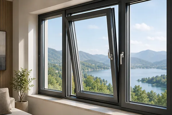 Tilt and turn insulated window system